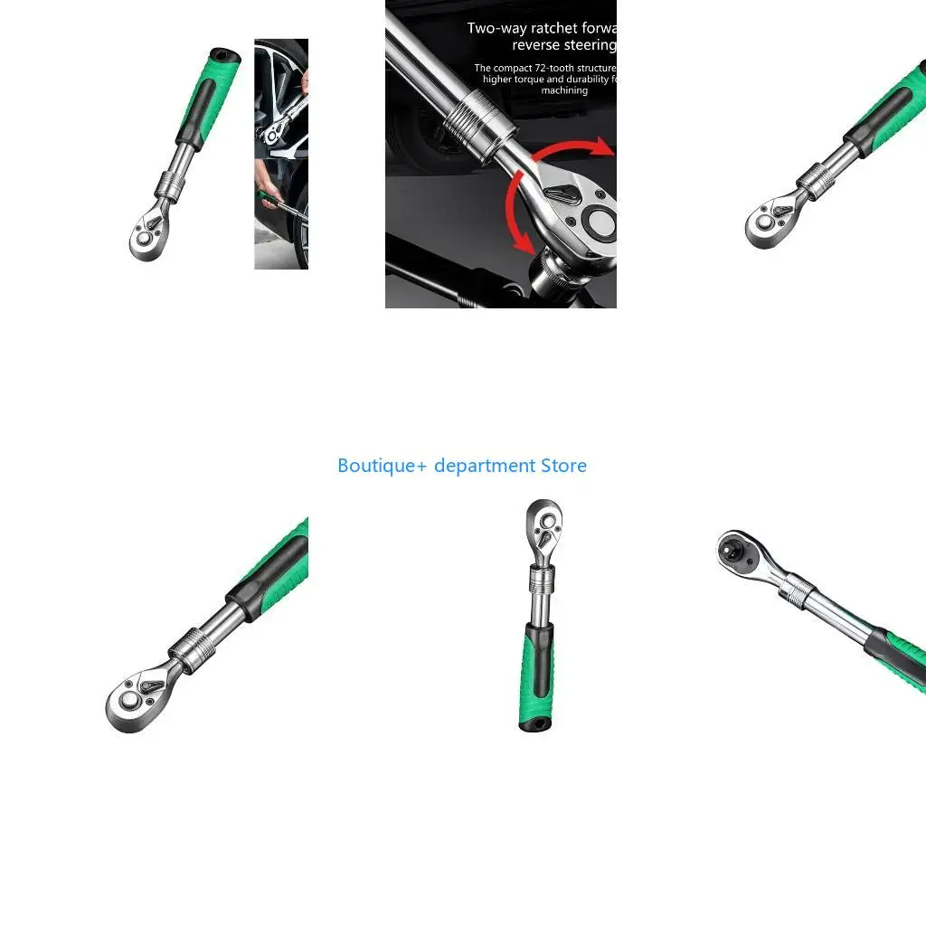

E1PD Extendable Ratchets Wrenches Torque Sockets Wrenches Spanners Hand Repair Tool