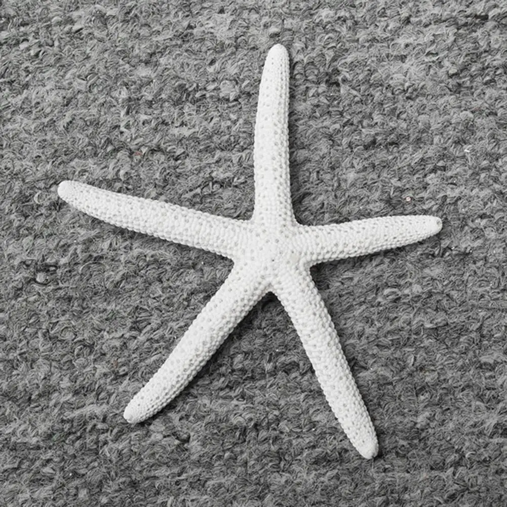 10cm Artificial Starfish Decorative Resin Beach Coastal Starfish Nautical Ornament Sea Star Aquarium Decoration For Home Wedding