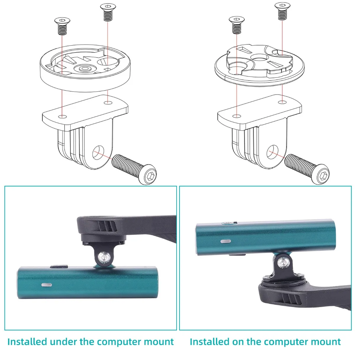 Bike Camera Mount For Sport Camera Bicycle Computer Male Holder Speedometer Adapter For Garmin Cycling Accessories