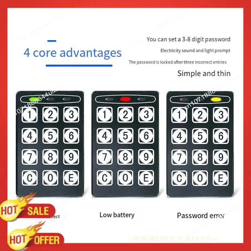 B47C صندوق الأمان الرقمي آمن للنقود خزنة إلكترونية خزائن صندوق النقود جدار آمن حصالة الحائط Foroffice Hotel