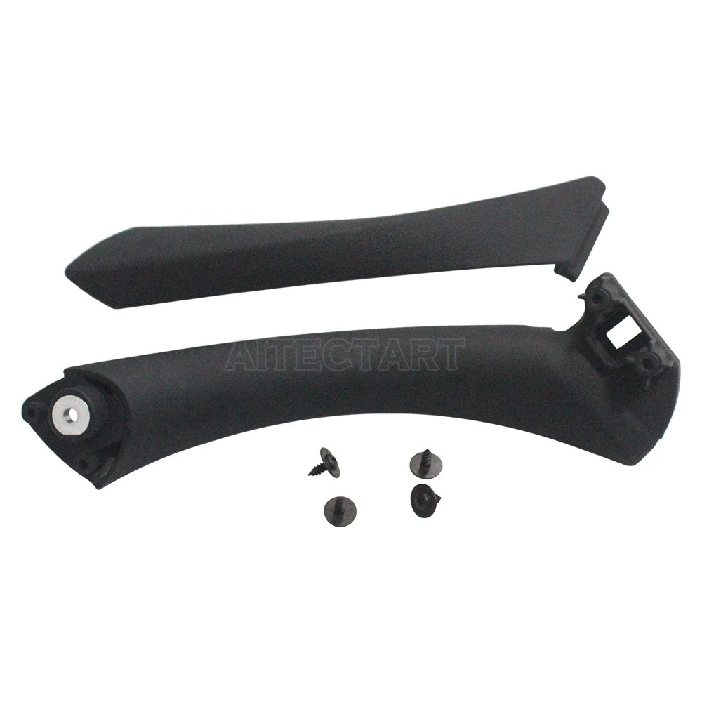 RIGHT SIDE INNER + OUTER DOOR PANEL HANDLE PULL TRIM COVER FOR BMW 3-SERIES E90 320i 328i E91 OEM 51417230850 51419150336 NEW