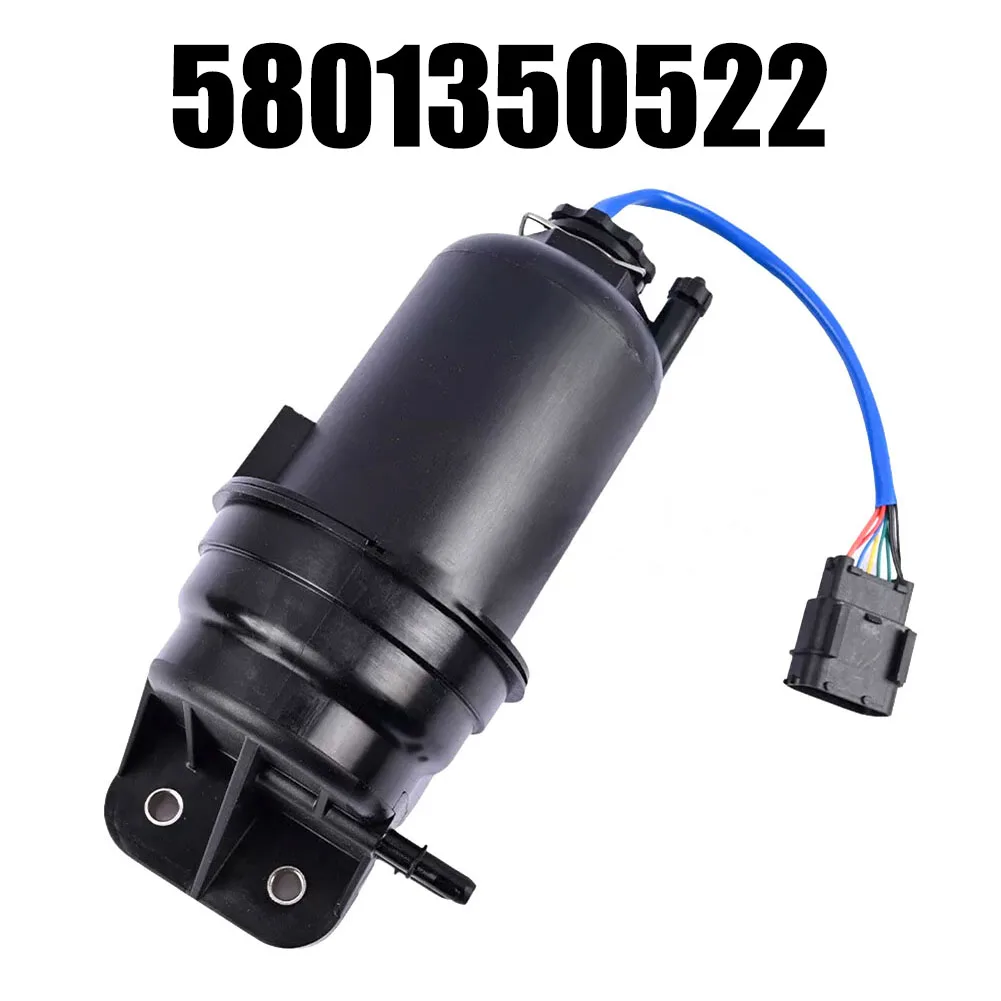 สำหรับ IVECO สำหรับ DAILY (ยูโร 5) ชุดกรองน้ำมันเชื้อเพลิงทดแทนที่ใช้ร่วมกันได้ พร้อมเซ็นเซอร์ในตัว OEM 5801350522