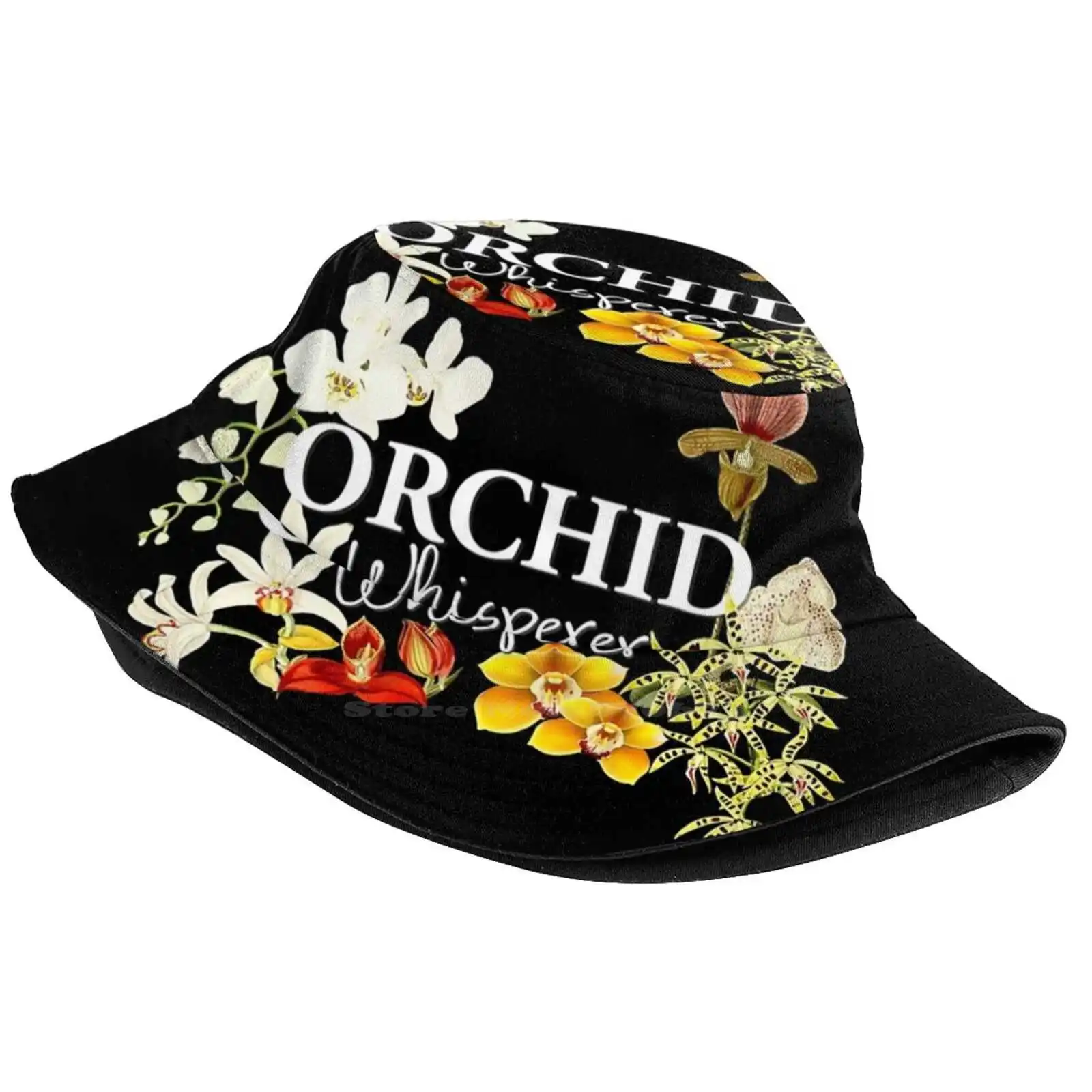 Orchid Whisperer I Love Orchids Unisex Summer Cap Sunscreen Hat Orchid Lover Orchid Funny Orchid Design Orchid Saying Orchid