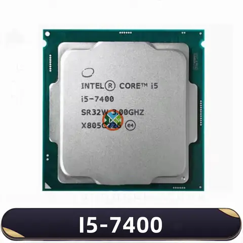 Core i5-7400 3,0 GHz Quad Core Quad Thread CPU 6M 65W LGA 1151 i5 7400
