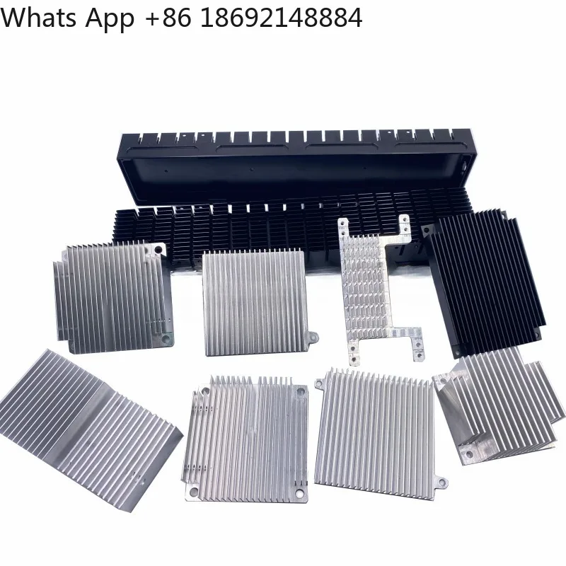 

Heat sink electronic chip, power radiator, high-power aluminum radiator with dense teeth for cooling