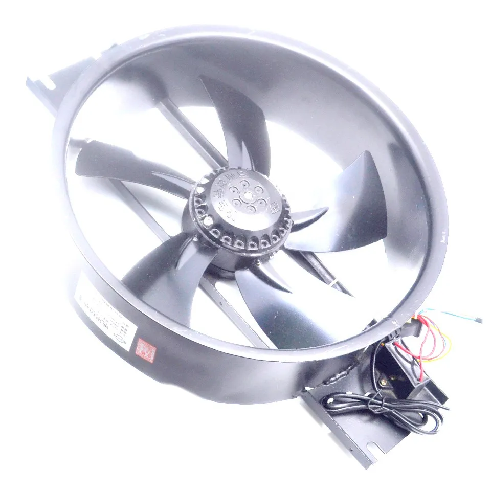 Imagem -02 - Pequeno Ventilador de Refrigeração Ventilador de Fluxo Axial 200w 1200 Cfm Ventilação Equipamento Ventilador de Esboço 300fzy6-d Tamanho