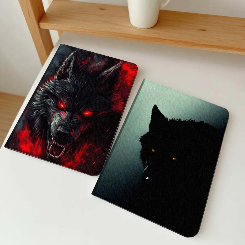 

Cool Wolf Dark Pattern For Lenovo Xiaoxin Pad Pro GT plus 8.8 11 10.6 Y700 Y900 Go 8.8 Tab K11 10 P11 Tablet Case