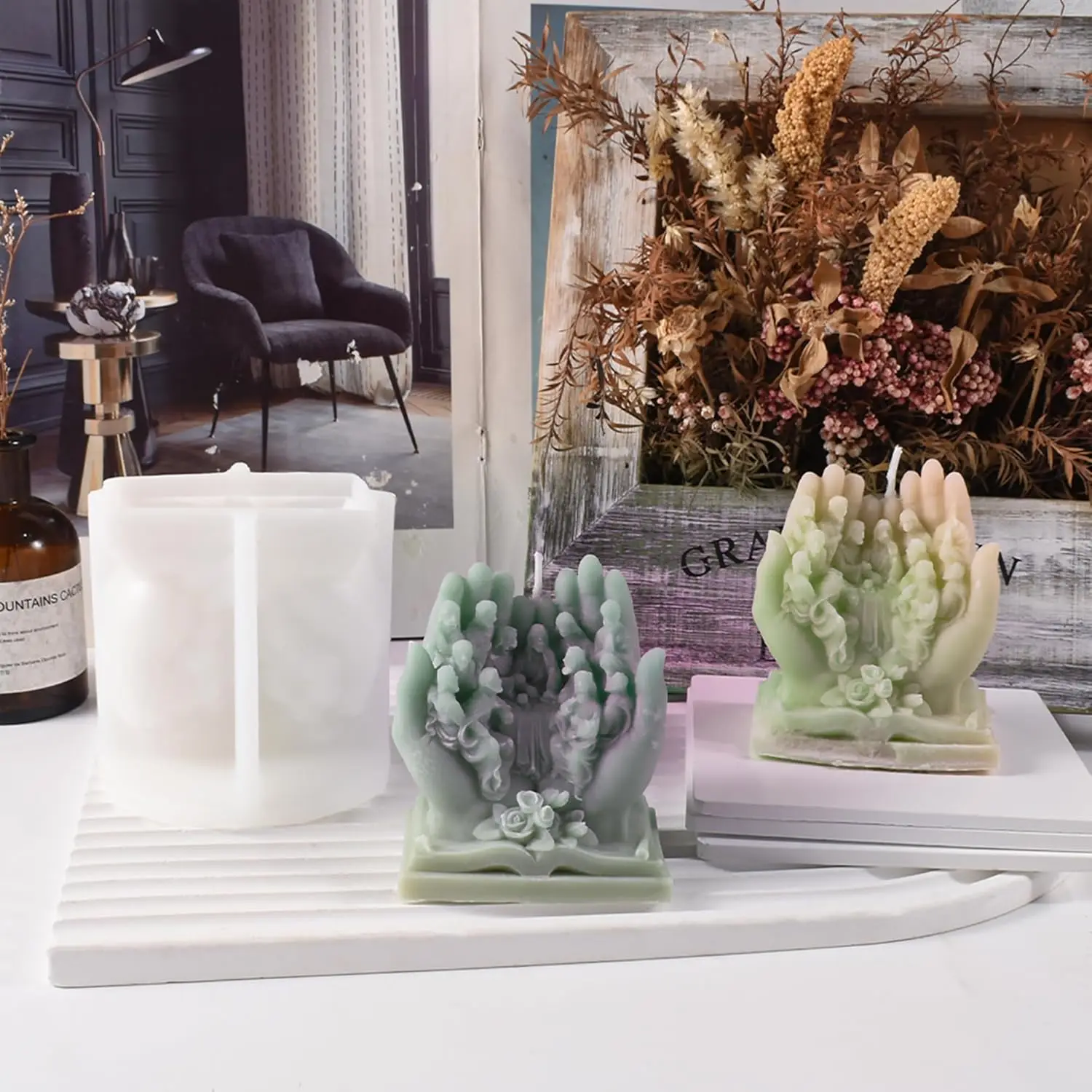 

Diy Living Room Decorative Item Epoxy Resin Mold For The Last Supper Of Jesus Aromatherapy Christmas Decorative Gifts