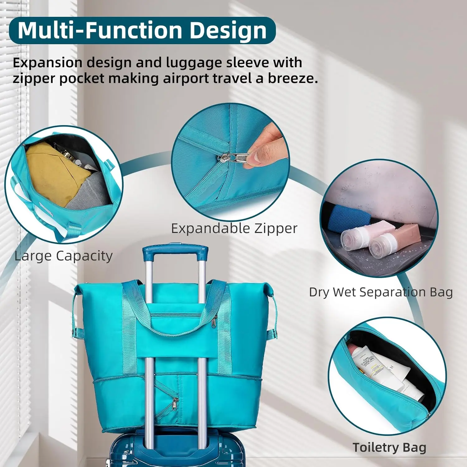 Larvender Bagage Sets 3 Stuk, 20 Inch Handbagage 22X14X9 Luchtvaartmaatschappij Goedgekeurd Hardside Pc + Abs Koffer Set Met Spinner