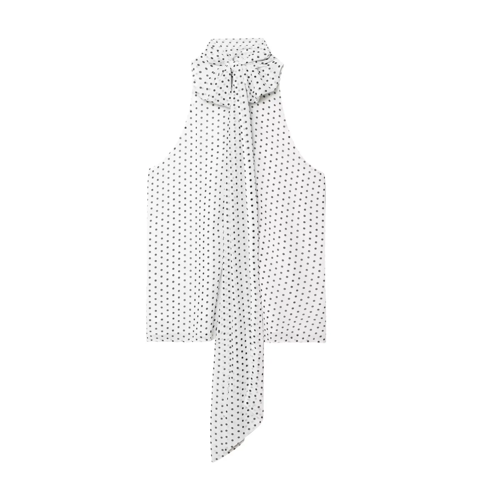 JNLEAOG Damska Modna Bluzka w Kropki z Dekoltem w Serek, Jesienna Nowość, Seksowna, Luźny Krój, Poliester, Cienka, Wyszczuplająca, Okrągły Dekolt