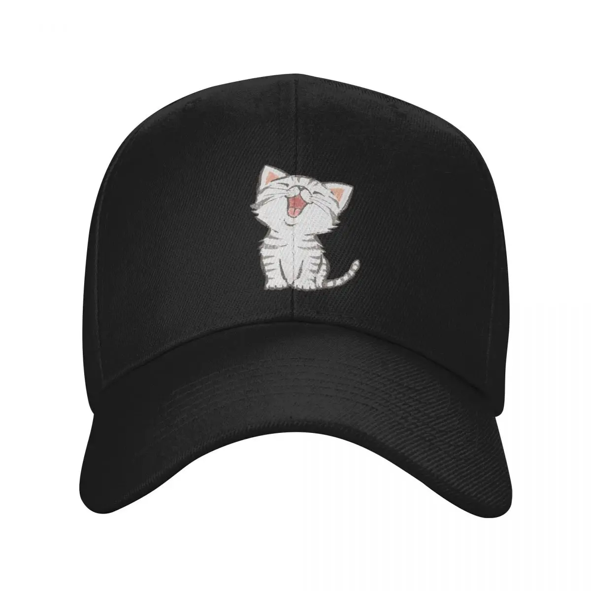 

American Shorthair happy Baseball Cap Snapback Cap Funny hats foam party Hat Luxury Woman Men's