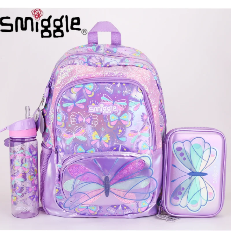 Hot Genuine Australia Smiggle Student Stationery Children School Bag Pencil Bag Wallet Water Cup Lunch Bag Student Gifts