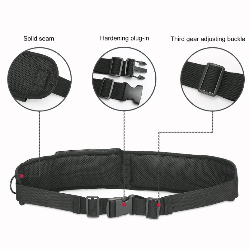 Hand Release Dog Leads with Comfortable Waist Straps Reflective Dog Jogging Leads for Outdoor Activity Hiking Camping Gear