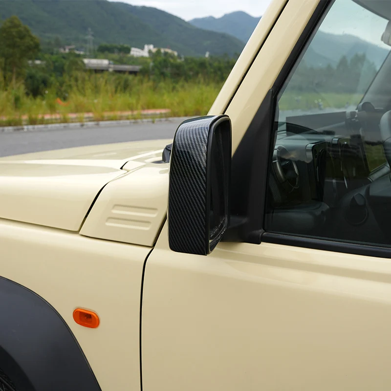 Exterior Rearview Side Mirror Housing Shell For Suzuki Jimny JB64 JB74 JC74 Auto Mirror Covers Caps Decorative Accessories