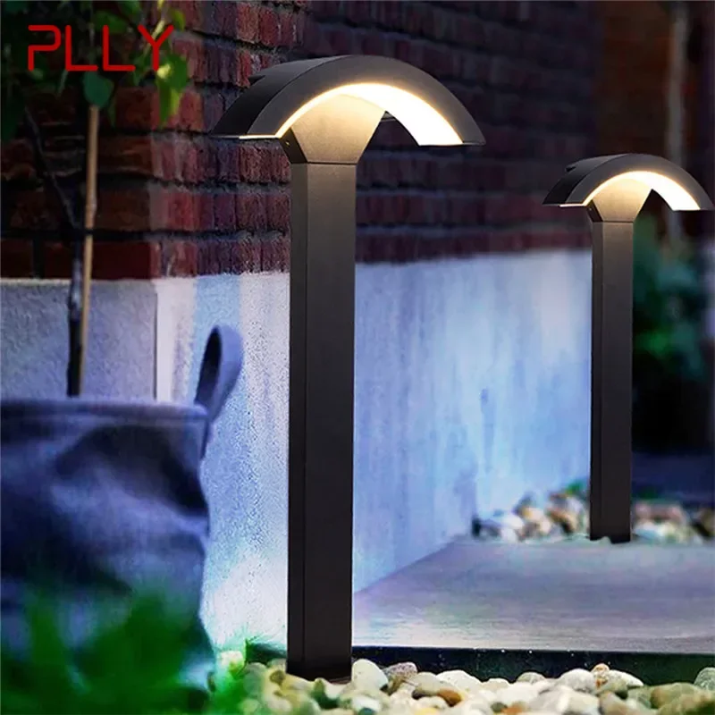 PLLY Contemporary Outdoor Lawn Lamp LED Electric Waterproof Villa Garden Courtyard District Residential Quarters Lawn Lamp ﻿