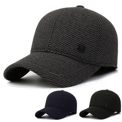 2022 Autumn and Winter Men's Outdoor Baseball Cap Warm Ear Protection Cap Duck Tongue Cap Street Rebound Cap Goros Hip Hop Hat