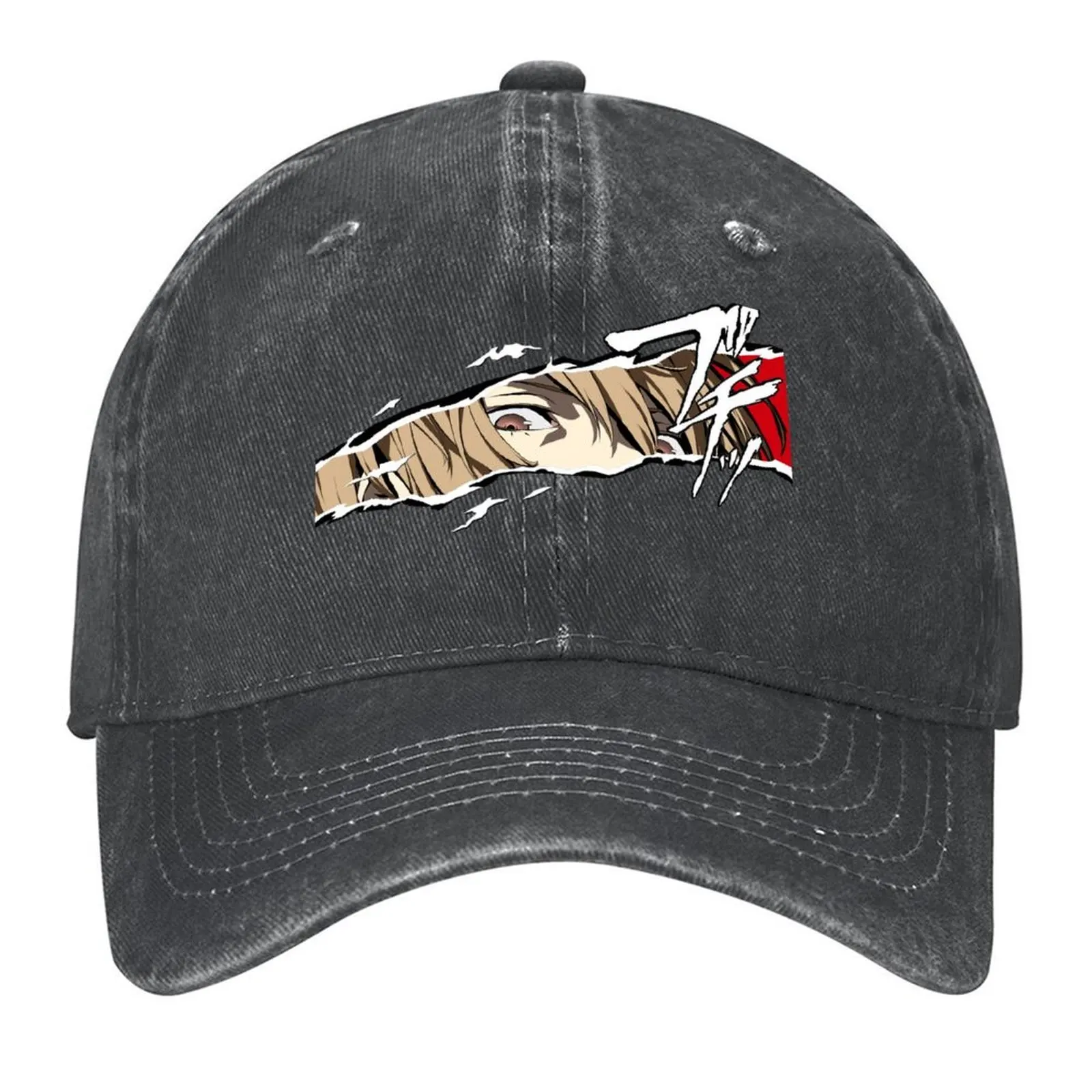 

Goro Akechi Cut-in Baseball Cap Snapback Cap Hat Luxury Brand luxury caps Designer Hat Men's Hats Women's