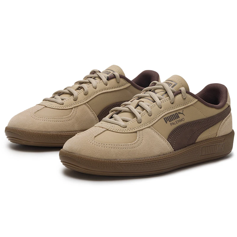 Puma Men's and Women's Shoes Palermo Pop Sneakers Couple's Retro Trendy German Training Shoes Casual Shoes Sports Shoes 403257-04