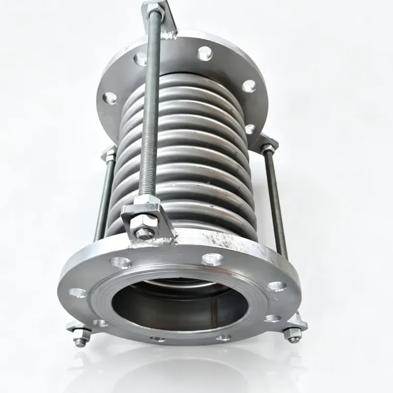 304 Stainless Steel Welded Bellows Expansion Joint Flexible Pipe Fitting For Flue Gas Industrial Pipeline Connector Material