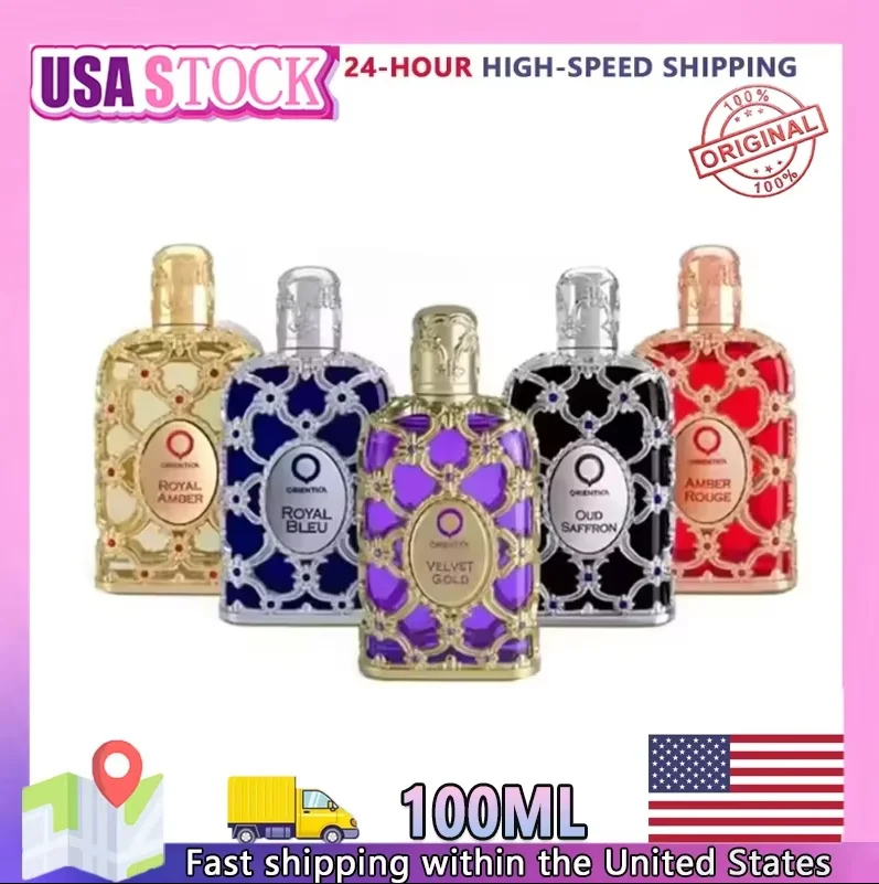 Orientica Amber Rouge 100ml Eau de Parfum Spray | Lujosa fragancia unisex con perfumes de ámbar y algas mujer originales