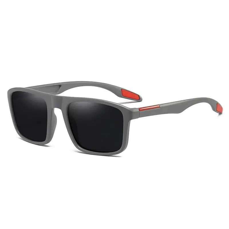 Vintage Square Men Sunglasses Polarized Fashion Black Sun Glasses Male Stylish Driving Shades Sports Eyewear UV400 - Image 12