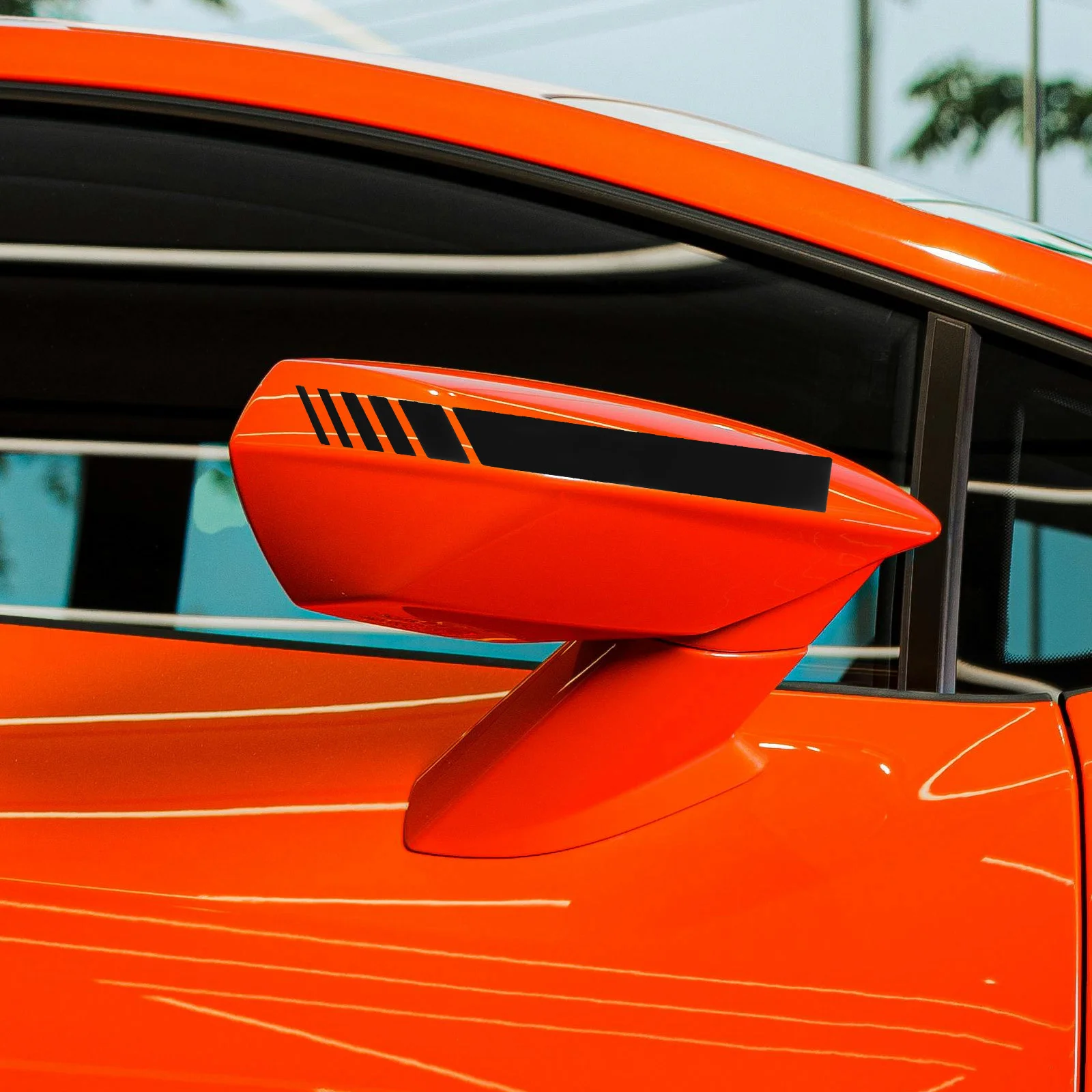 

4Pcs Car Stickers for Rearview Mirror Anti-Scratch Decals Exterior Accessories Universal Fit Creative Scratch Concealer