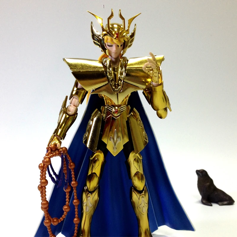 โลหะคลับ/MC Saint Seiya Myth Cloth EX Virgo Shaka Gold Knights of the Zodiac Action Figure ในสต็อก