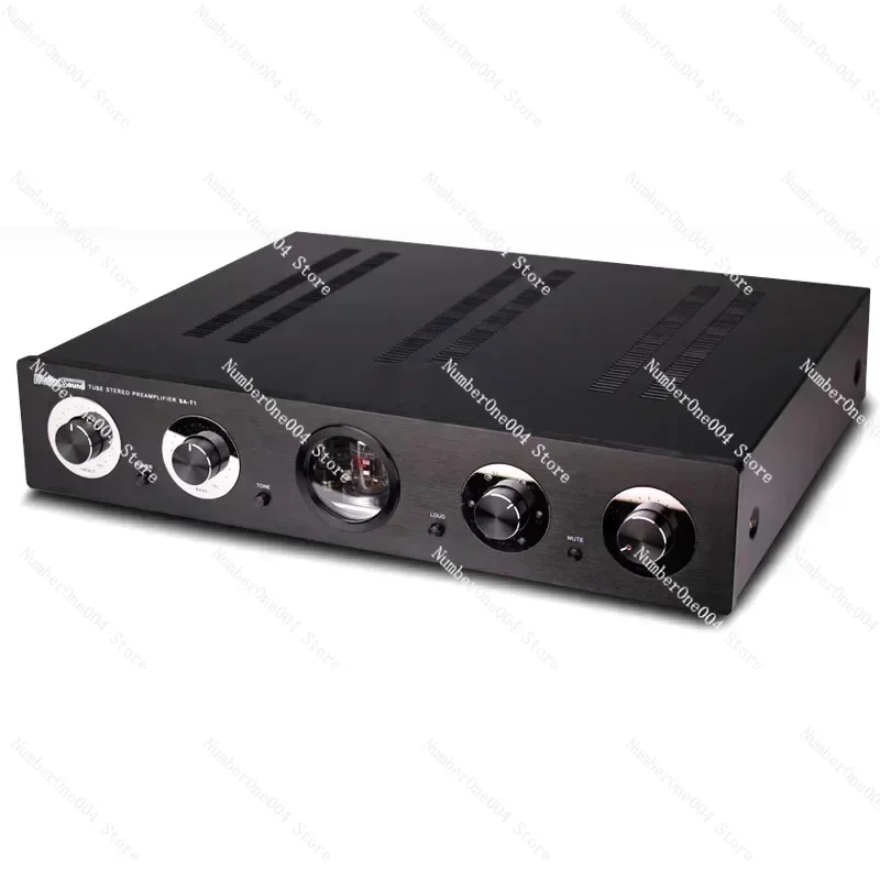 

12AU7/ECC82 12AX7B Vacuum Tube Preamplifier Low Noise Low Distortion Treble Bass Adjustment HIFI Audio Amplifier