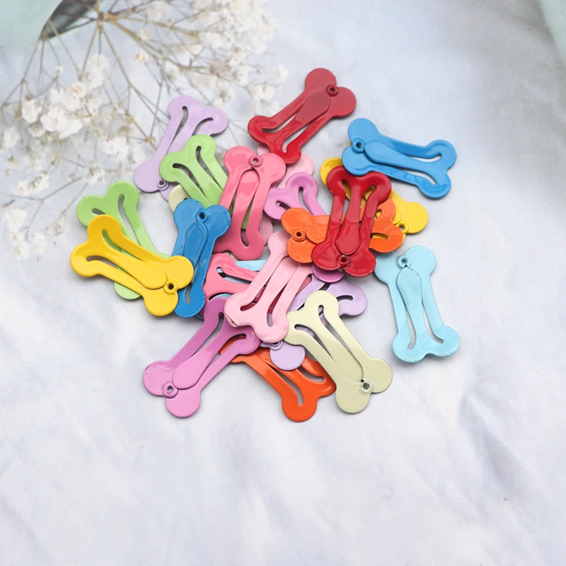 20/30/50Pcs Mini Bone Hair Clip Cute Bobby Pin Girl Fashion Dog Bones Decoration Small Hairpins Barrettes Y2K Accessories