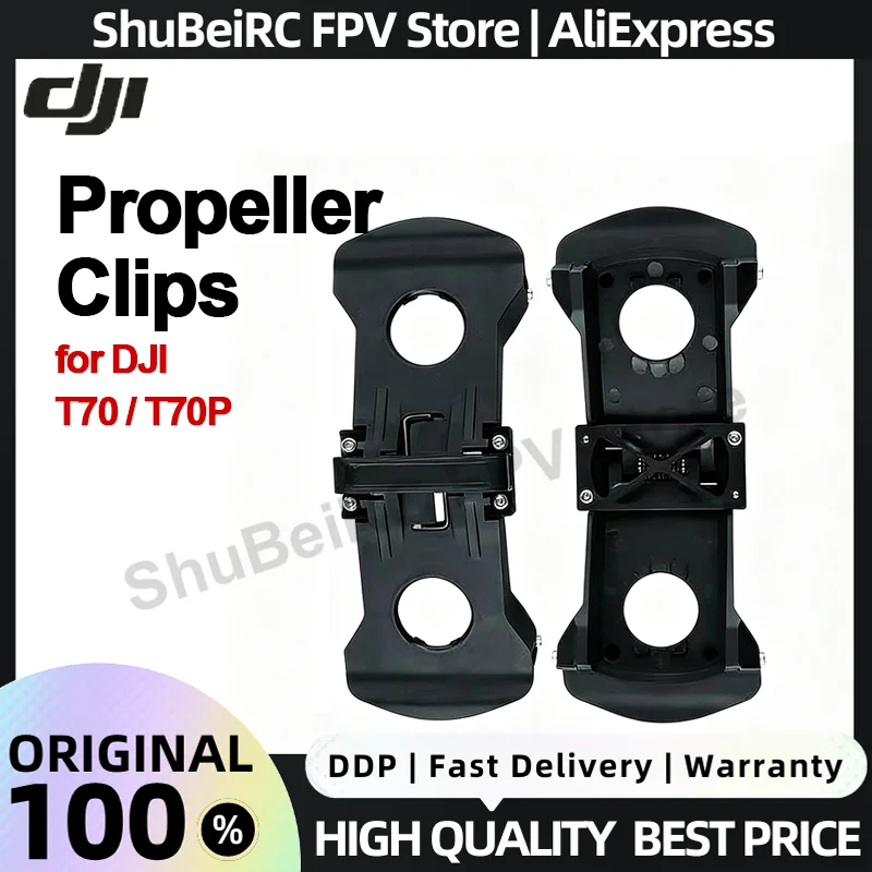 DJI T70/T70P Butterfly-Shaped Propeller Clips Folding Paddle Clamp Shock-Absorbing Stable Fastener for DJI Agricultural Drones