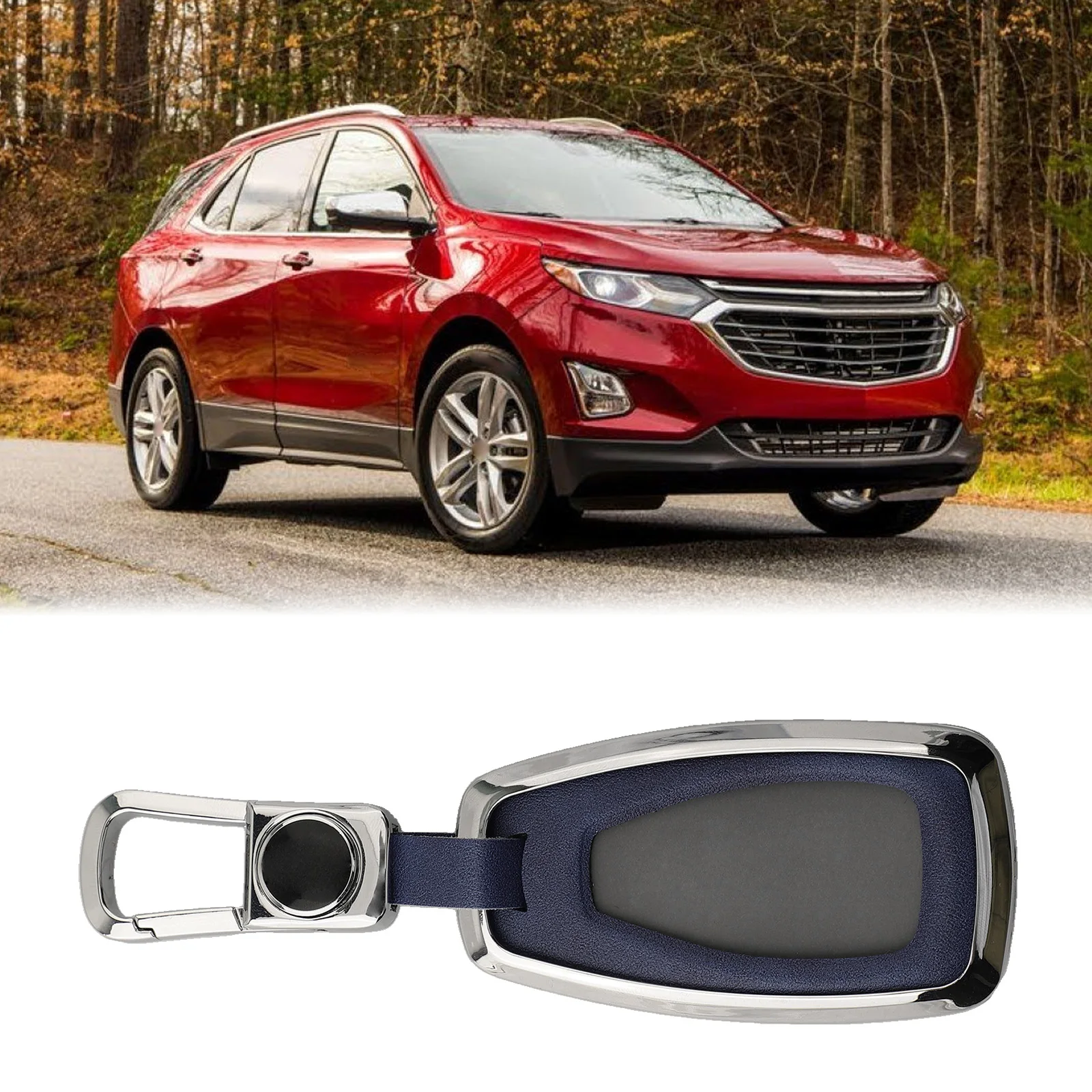 

Key Cover For Camaro Leather Remote Key Case Daily Use Car Key Protection Embossed Button Icons Enhance Touch Experience