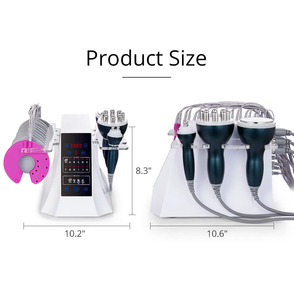 40K 4IN1 Cavitation Machine Body Slimming Beauty Massager Skin Tighten Face Lifting Vacuum Suction （Fast Shipping）