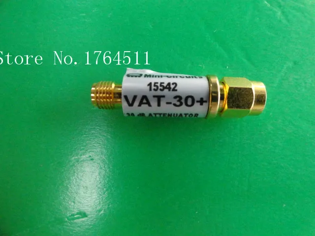 [LAN] switch MINI VAT-30 DC-6GHz 30dB 1W SMA coaxial fixed attenuator  --5PCS/LOT