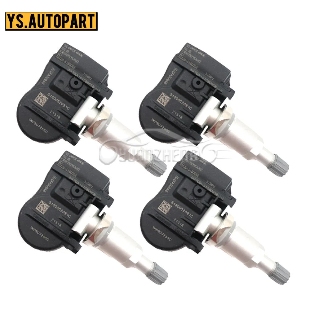 1K0907255C TPMS Tyre Pressure Monitoring System For Audi S4 S5 Q5 A3 A4 A5 Quattro SQ5 For Volkswagen EOS Passat Beetle Golf R32