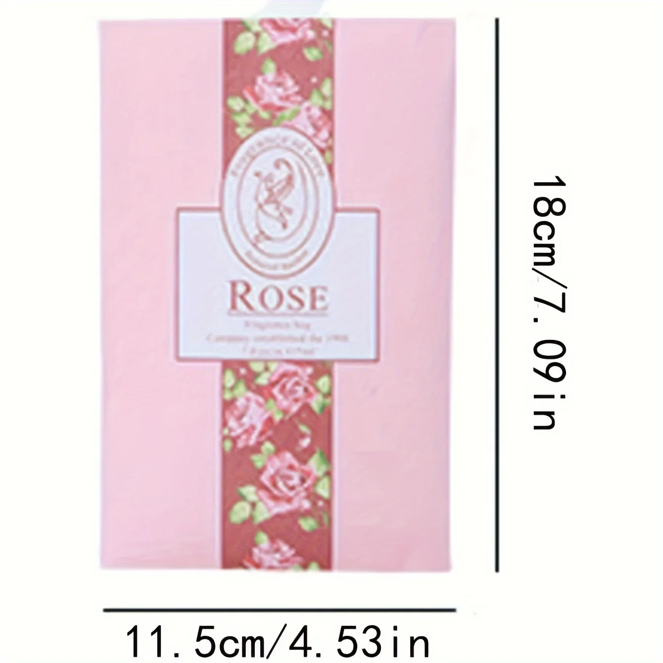 ​ ​ 5 قطع من أكياس التعليق المصنوعة من اللافندر الوردي المحيطي المعطرة - عبوات ورق مزيل الرائحة لدرج الخزانة للسيارة تدوم طويلاً