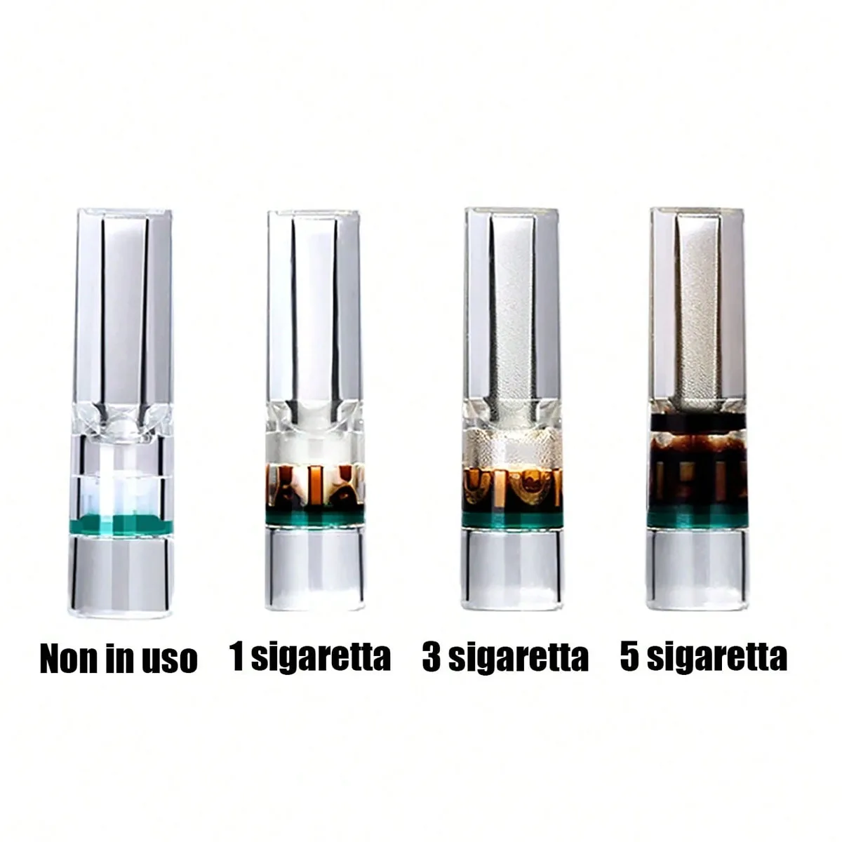 100-Piece Pack, Disposable Cigarette Filters, Filter Holders, Cigarette Tips, Can Reduce Tar Content, Household Gadgets, Valentine's Day Gifts, New Year Gifts, Party Supplies image 4