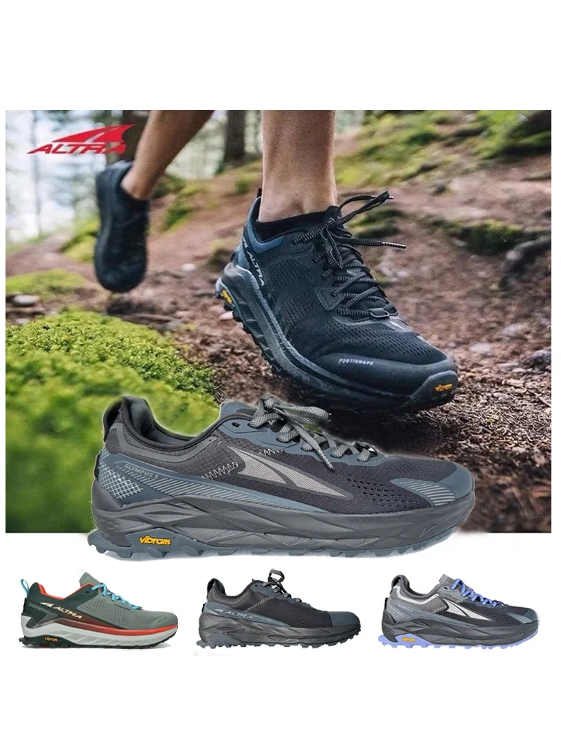 

Altra Olympus5 мужские Running oes Off-Road Mountain для скалолазания на открытом воздухе, противоскользящие, износостойкие, дышащие, o-поглощающие