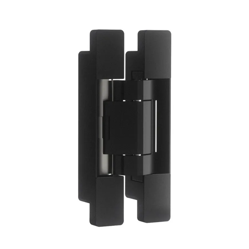 

Invisible door automatic closing hinge self-closing silent hidden hydraulic buffer 90 degree positioning 180 degree cross hinge