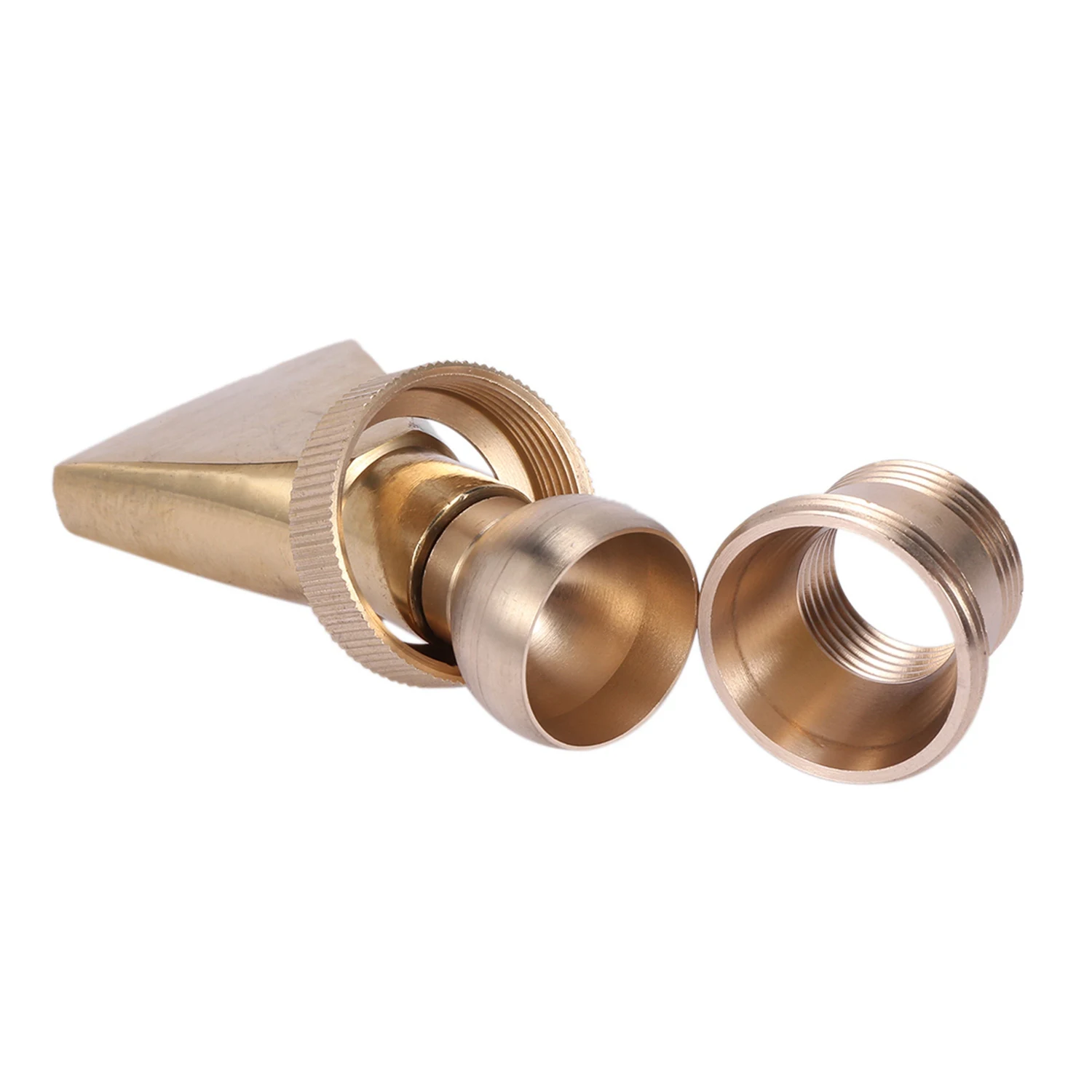 A33R-1/2 Inch DN15 And 3/4 Inch DN20 Brass Water Fountain Nozzle Spray Sprinkler Head Garden Landscape Fountain Garden Pond Deco