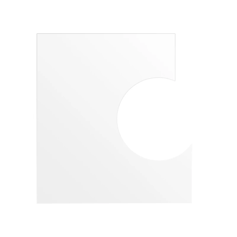 لوحة حماية كلاسيكية شفافة للجيتار الصوتي الشعبي مضادة للخدش لأجزاء جيتار الفلامنكو-AT39