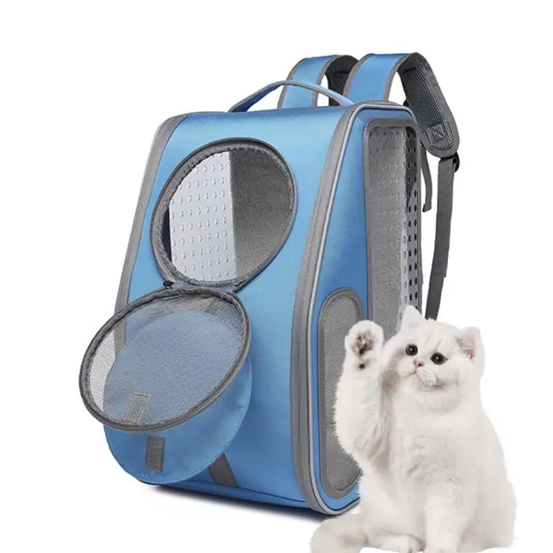 

Хорошо вентилируемая сумка для переноски домашних животных рюкзак для собак кошек и кошек