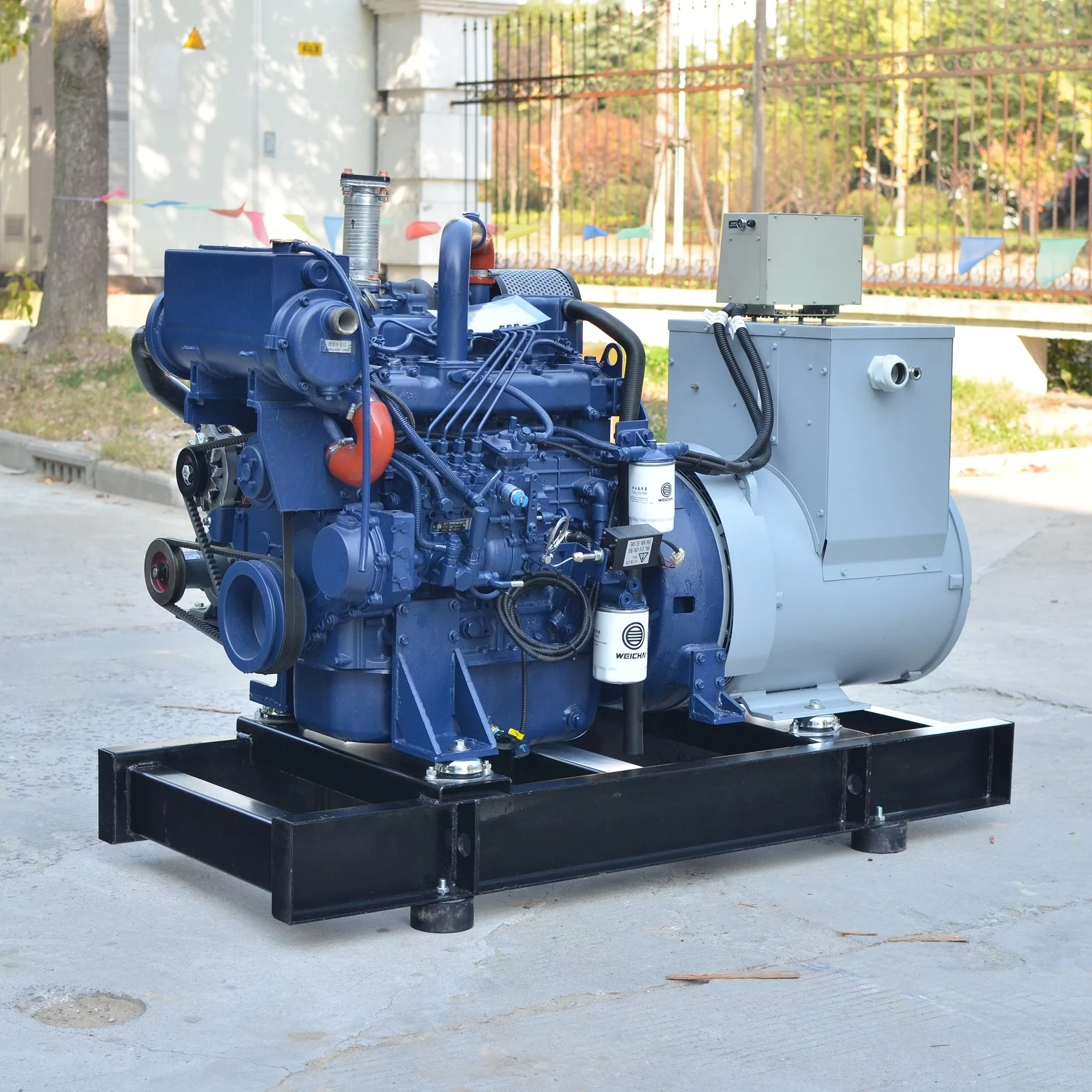 Weichai power WP4CD100E200 CCS certificate Weichai marine generator 60kw 64kw 65kw 70kw 75kw