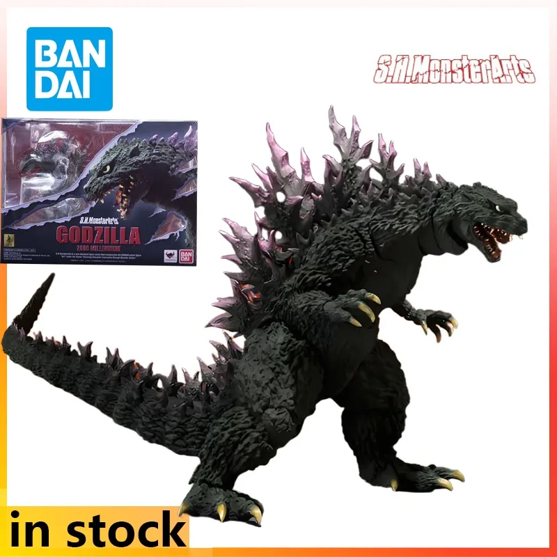 

Bandai Original S. H. MonsterArts Special Camera Surroundings Godzilla 2000 Anime Action Figure Model Toys Model Gifts for Boys
