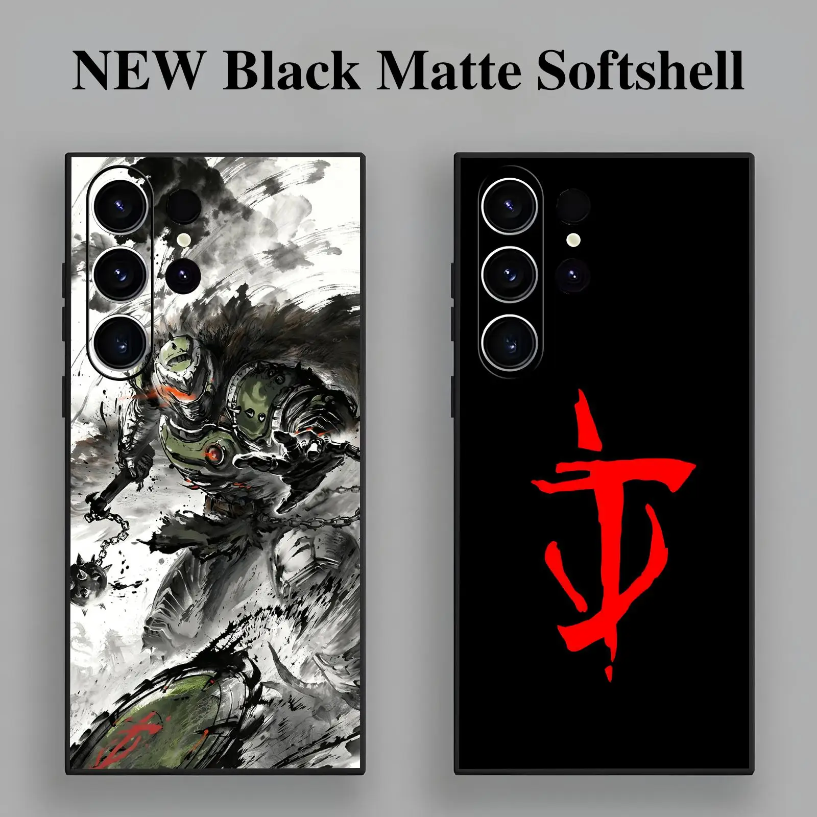 HOT GAME DOOM  Phone Case For Samsung S26 S25 S24 S23 S22 S21 S20 Ultra Note20 Anti-Drop Soft Black Case