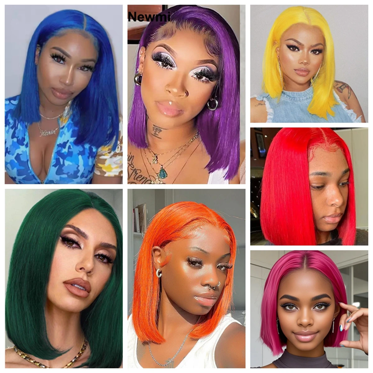 MRSHAIR شعر مستعار قصير بوب 13x4 الدانتيل شعر مستعار أمامي شعر الإنسان غلويليس الدانتيل الشفاف 180% الكثافة شعر طبيعي مفرود شعر مستعار برتقالي اللون