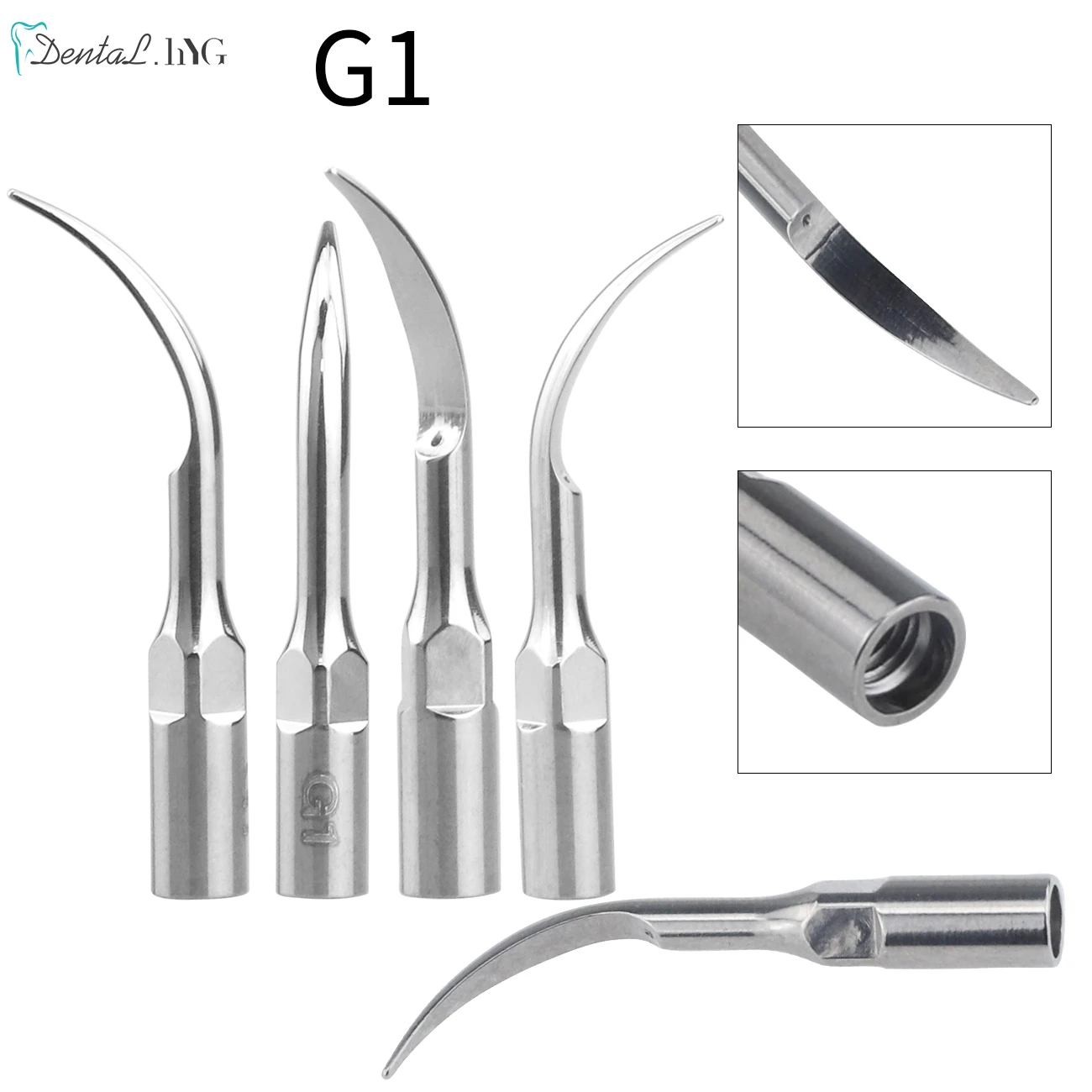 5Pcs Dental Ultrasonic Scaler Tip Scaling Periodontics Endodontics Fit EMS Woodpecker Teeth Whitening Tools