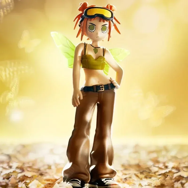 Pop Mart Peach Riot Punk Fairy Series Blind Box Guess Bag Desktop Decoration Cute Model Gift Girl Blind Bag Toys Anime Figure