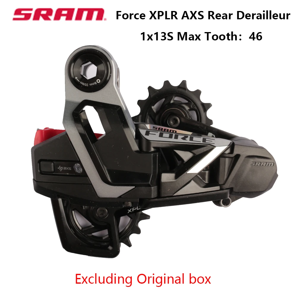 SRAM Rival XPLR Force XPLR AXS Achterderailleur 1x 13-versnellingen Gravelbike Achterderailleur Elektronische Derailleur RD-RIV-1E-E1