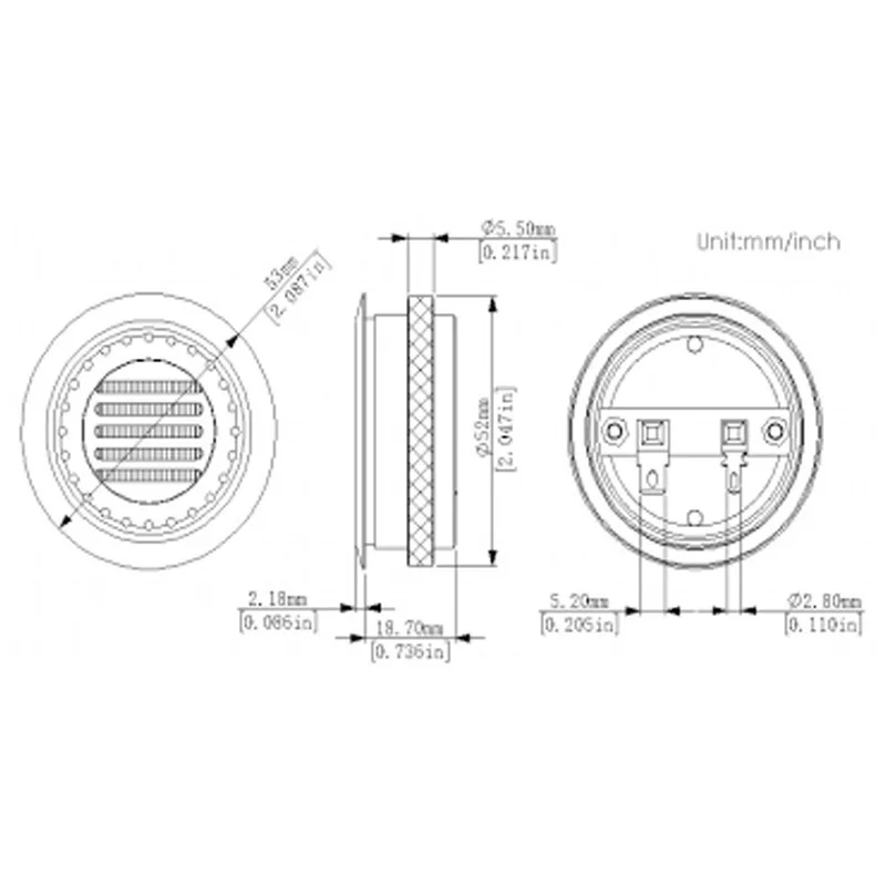 مكبر صوت هوائي للسيارة، مكبر صوت عالي جدًا، مكبر صوت بحزام السيارة