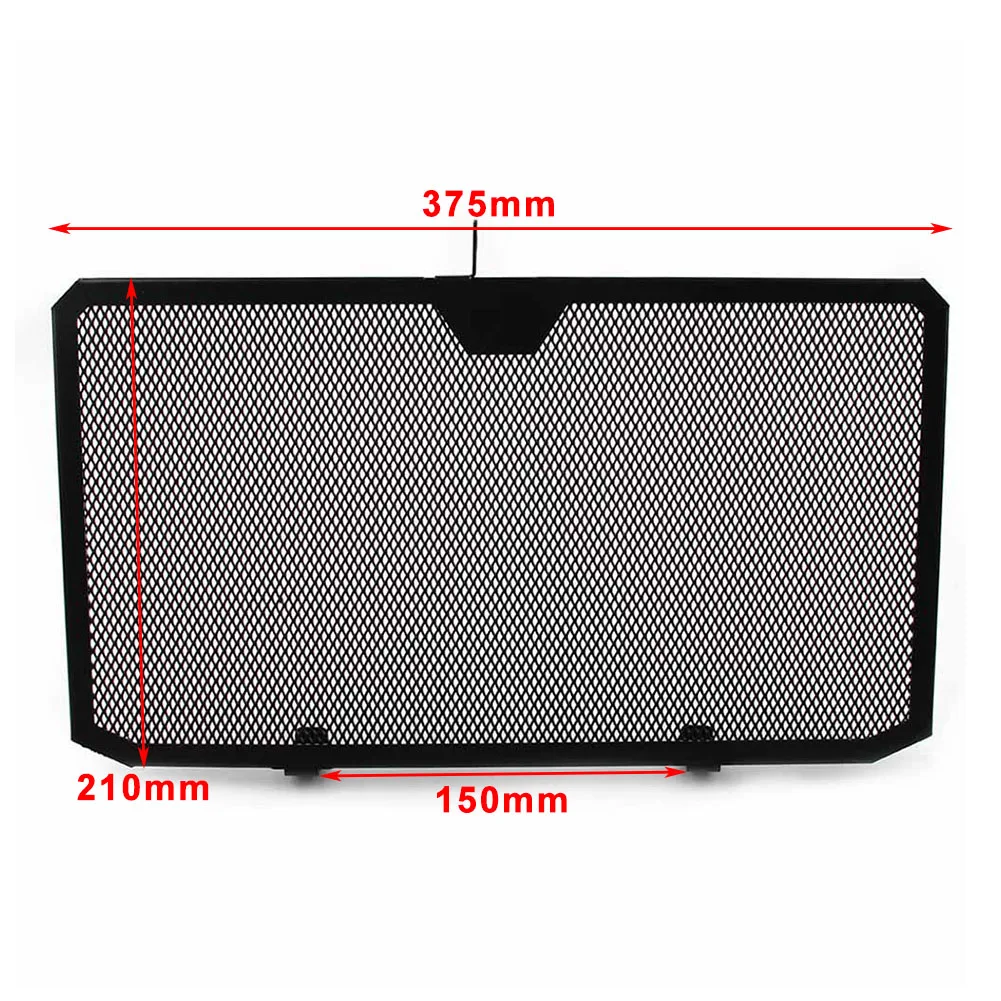 Motorcycle Radiator Guard Protector Grille Cover For YAMAHA XJ6 2009 2010 2011 2012 2013 2014 2015 2016 Black Aluminum